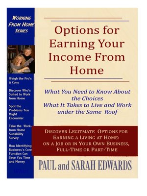 cover image of Options for Earning Your Income From Home